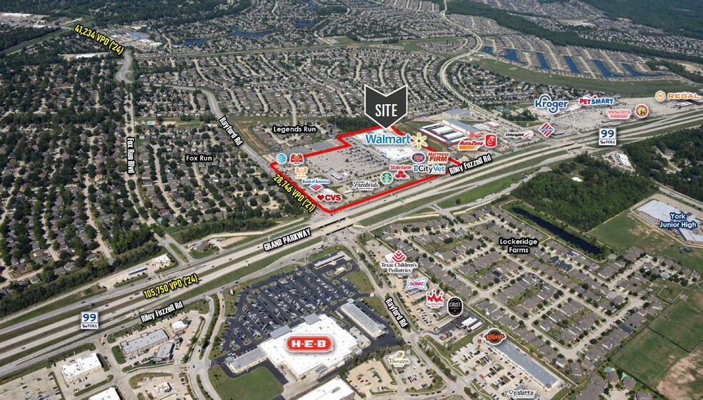 Rayford Rd & Riley Fuzzell Rd, Spring, TX for lease - Building Photo - Image 2 of 5