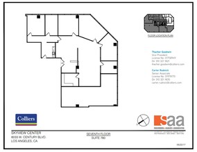 6033 W Century Blvd, Los Angeles, CA for lease Floor Plan- Image 1 of 1