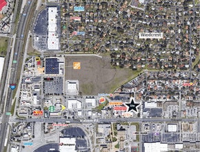 8200 Windway Dr, Windcrest, TX - AERIAL  map view