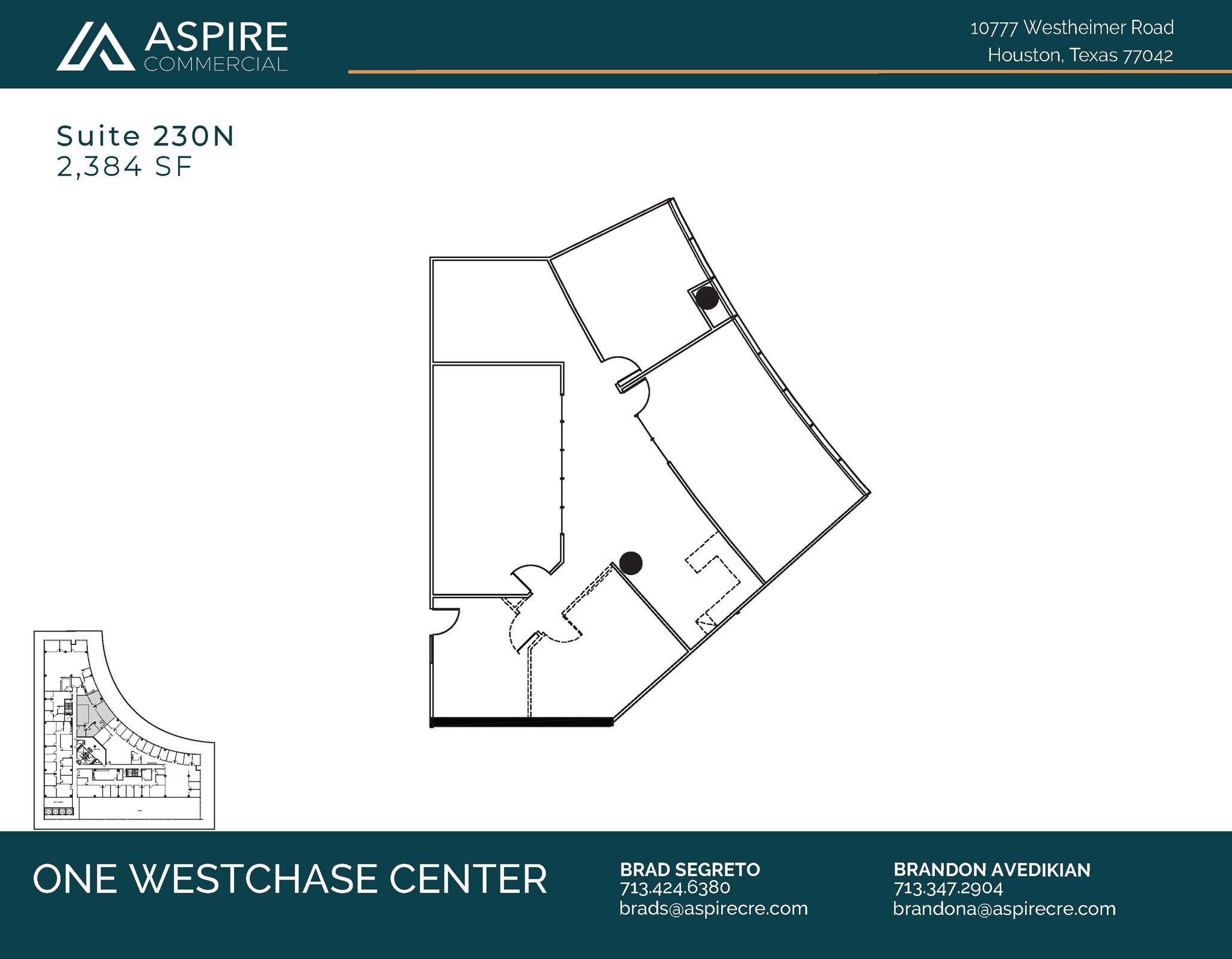 10777 Westheimer Rd, Houston, TX for lease Floor Plan- Image 1 of 1