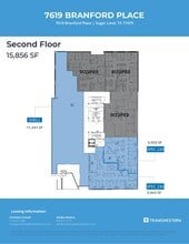 7619 Branford Pl, Sugar Land, TX for lease Floor Plan- Image 2 of 2