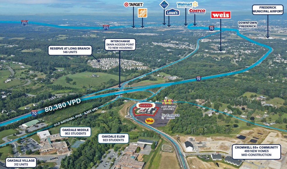 5493 Oakcross ln, Frederick, MD for sale - Building Photo - Image 2 of 2