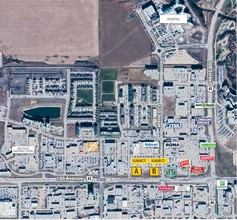 11070 100 Ave, Grande Prairie, AB - aerial  map view