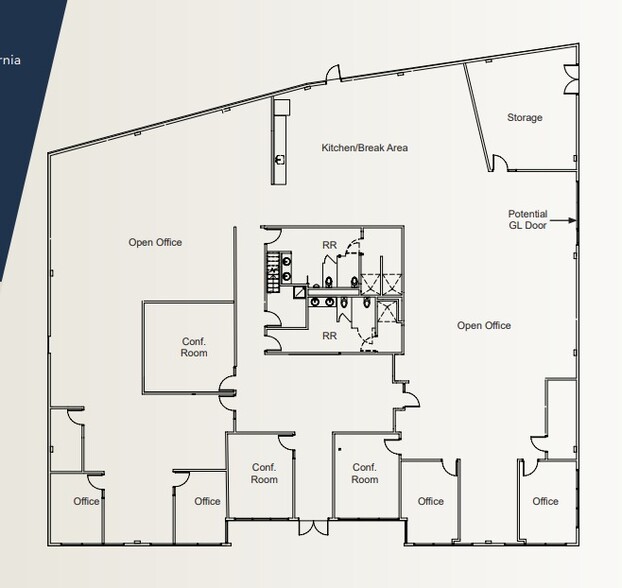 3197 Park Blvd, Palo Alto, CA for lease - Floor Plan - Image 2 of 2