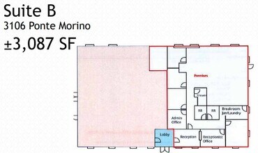 3100 Ponte Morino Dr, Cameron Park, CA for lease Floor Plan- Image 1 of 1