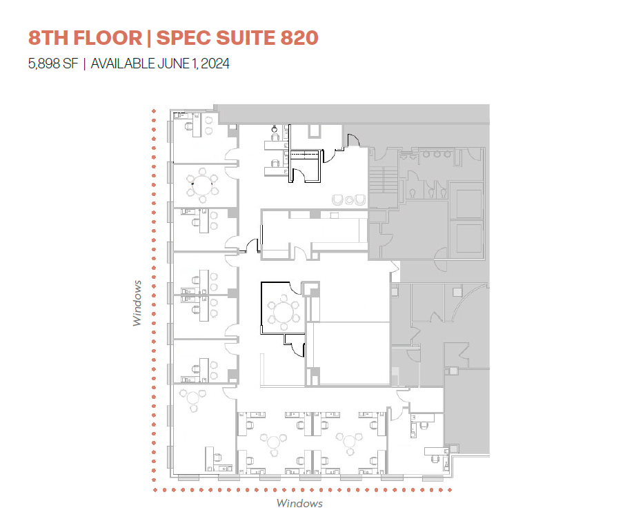 1850 M St NW, Washington, DC for lease Floor Plan- Image 1 of 1