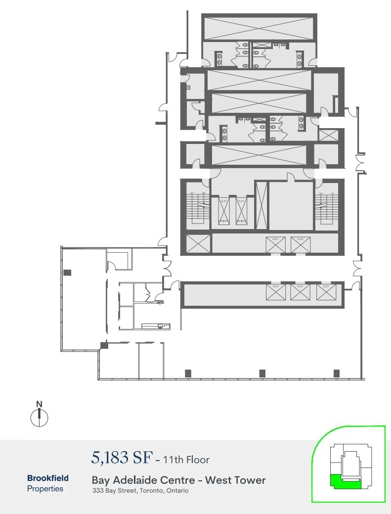 333 Bay St, Toronto, ON for lease Floor Plan- Image 1 of 1