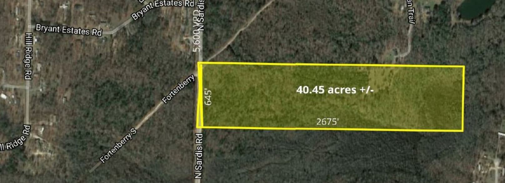 Taylor & Sardis Rd, Mabelvale, AR for sale Aerial- Image 1 of 1