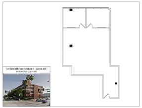 101 S 1st St, Burbank, CA for lease Floor Plan- Image 1 of 1