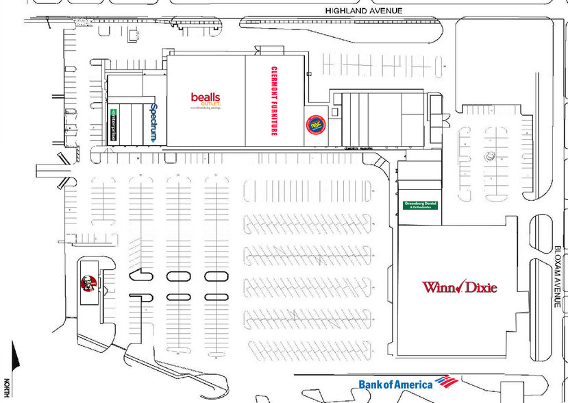 684 W Highway 50, Clermont, FL for lease - Site Plan - Image 3 of 4