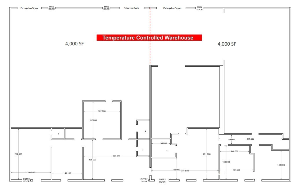 3885 Industrial Ave, Rolling Meadows, IL for lease Floor Plan- Image 1 of 1