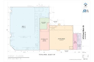 479-511 E Main St, Southbridge, MA for lease Floor Plan- Image 1 of 1