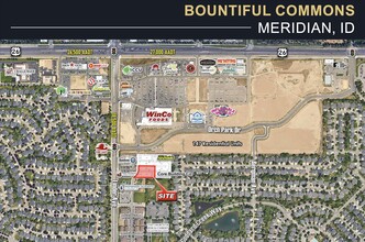 1489 W Orchard Park Dr, Meridian, ID - AERIAL map view