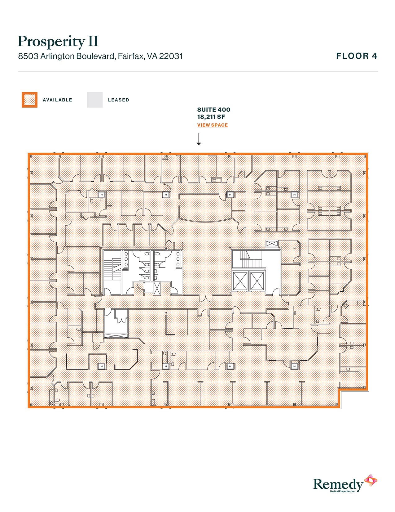 8501 Arlington Blvd, Merrifield, VA for lease Floor Plan- Image 1 of 1