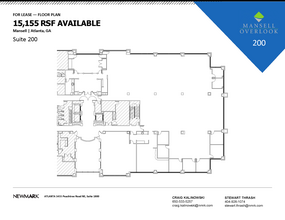 200 Mansell Ct E, Roswell, GA for lease Floor Plan- Image 1 of 11