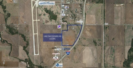 1081 SW Coombs Rd, Lawton, OK - AERIAL map view - Image1