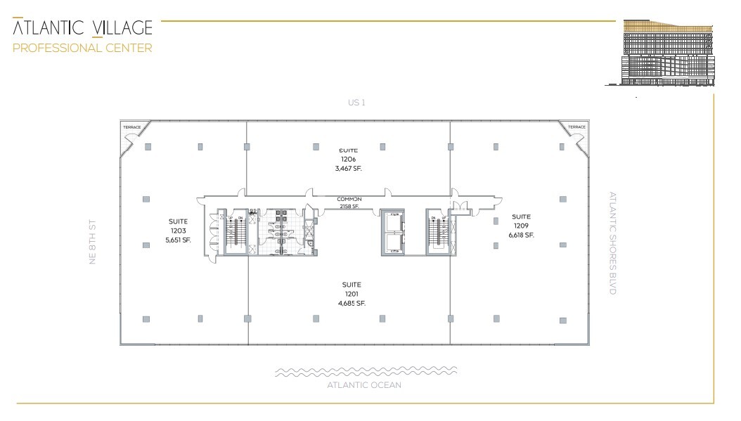 800 N Federal Hwy, Hallandale Beach, FL for lease Floor Plan- Image 1 of 1