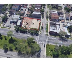 4500 S Western Ave, Chicago, IL - AERIAL  map view