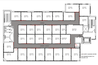 4503 Brisebois Dr NW, Calgary, AB for lease Floor Plan- Image 1 of 14