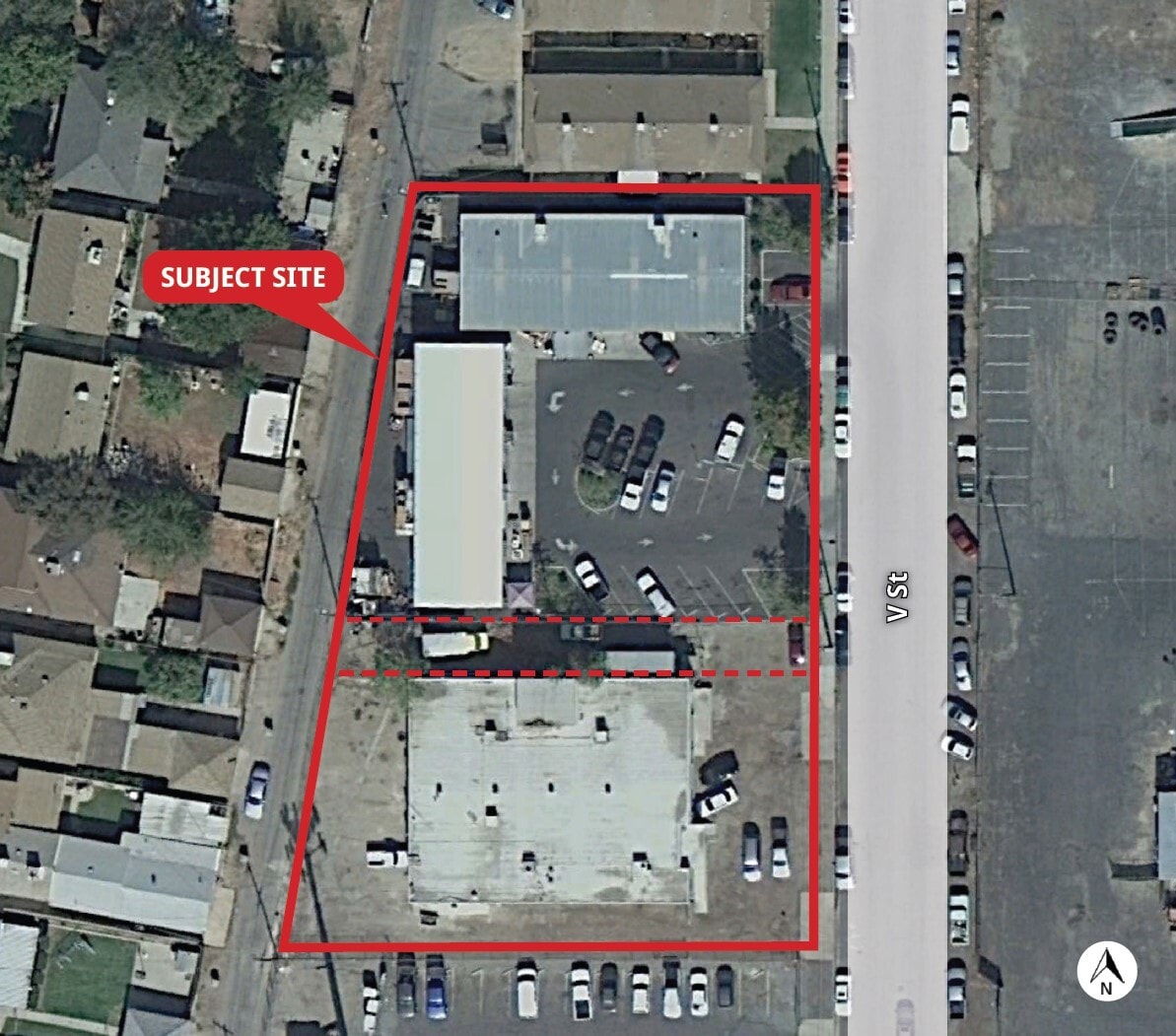 133 V St, Bakersfield, CA for sale Aerial- Image 1 of 17