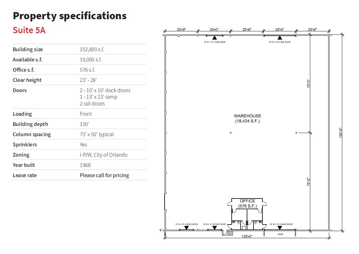 2515 Shader Rd, Orlando, FL for lease Floor Plan- Image 1 of 1