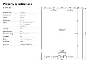 2515 Shader Rd, Orlando, FL for lease Floor Plan- Image 1 of 1