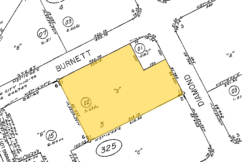 1050 Burnett Ave, Concord, CA for lease - Plat Map - Image 2 of 4