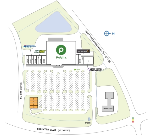 1331 S Sumter Blvd, North Port, FL for lease - Site Plan - Image 1 of 1