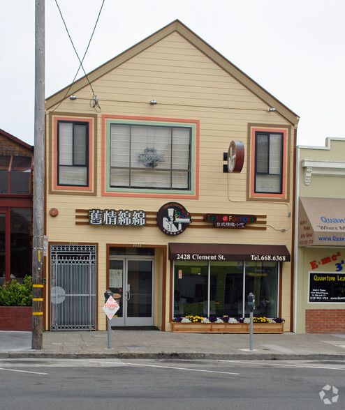 2428 Clement St, San Francisco, CA for lease - Primary Photo - Image 1 of 5