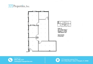 541 S State Road 7, Margate, FL for lease Floor Plan- Image 1 of 1