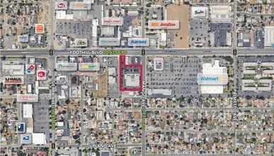 8110 Mango Ave, Fontana, CA - AERIAL  map view