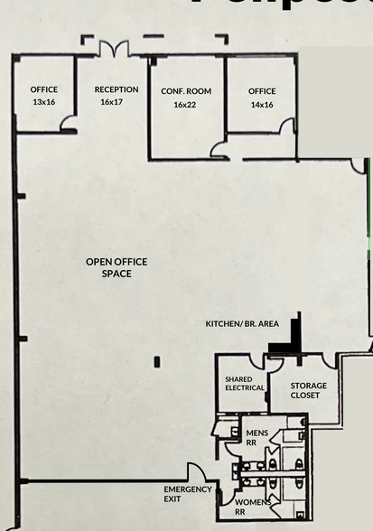 2926 S Falkenburg Rd, Riverview, FL for lease - Floor Plan - Image 2 of 5