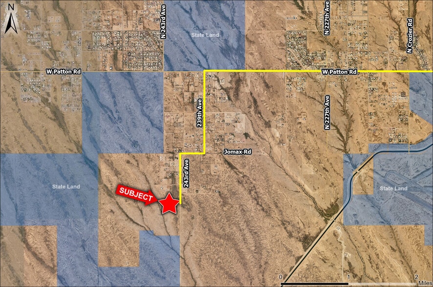 243rd Ave, Wittmann, AZ for sale - Aerial - Image 2 of 14