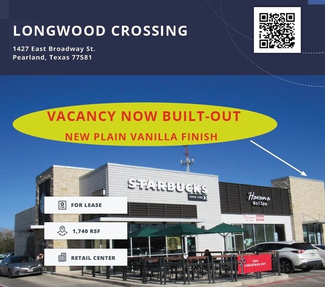 1427 Broadway St, Pearland, TX for lease - Building Photo - Image 1 of 5