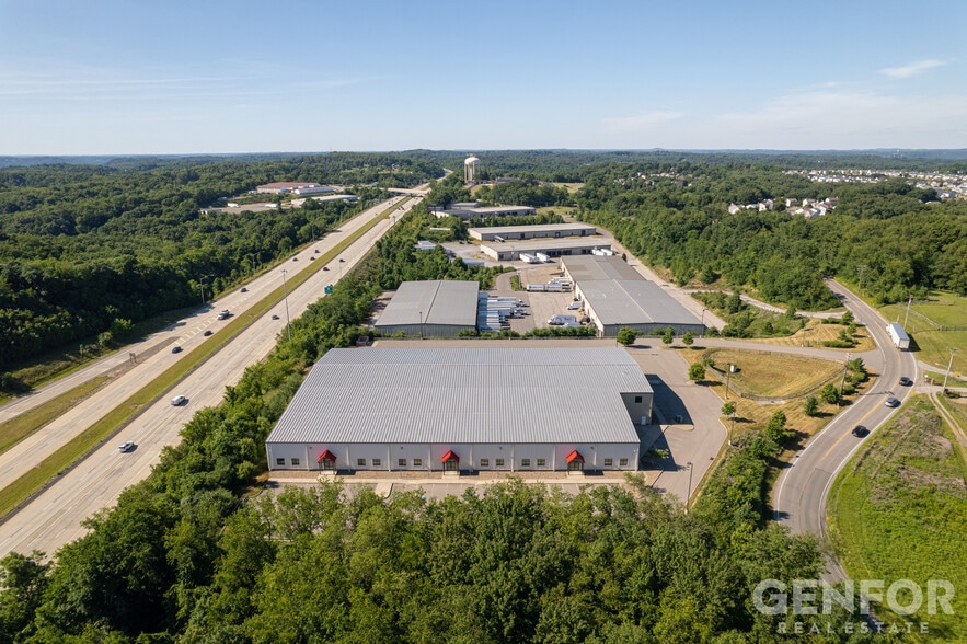 89 Spring Run Road Ext, Coraopolis, PA for lease - Aerial - Image 2 of 9