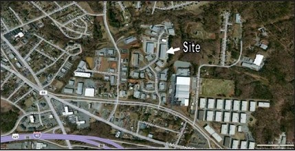 128 Furlong Industrial Dr, Kernersville, NC - AERIAL  map view