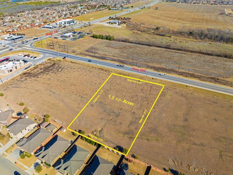 Hwy 205, Lavon, TX for sale - Aerial - Image 1 of 3