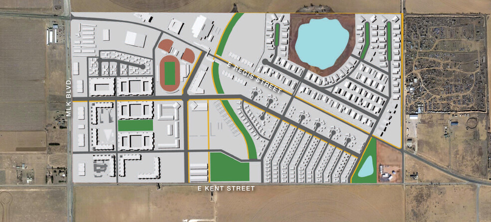 MLK, Lubbock, TX for sale - Site Plan - Image 1 of 2