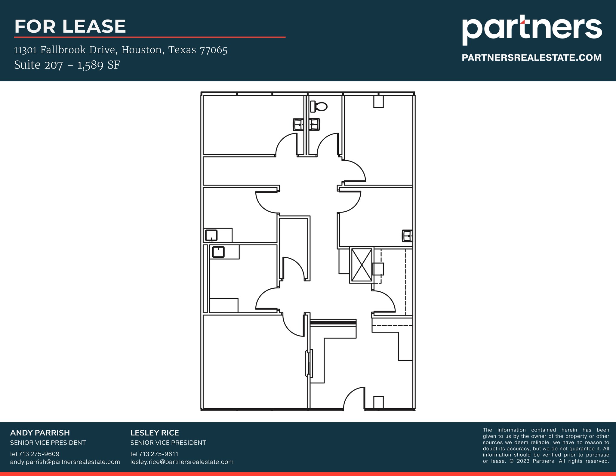 11301 Fallbrook Dr, Houston, TX for lease Site Plan- Image 1 of 1