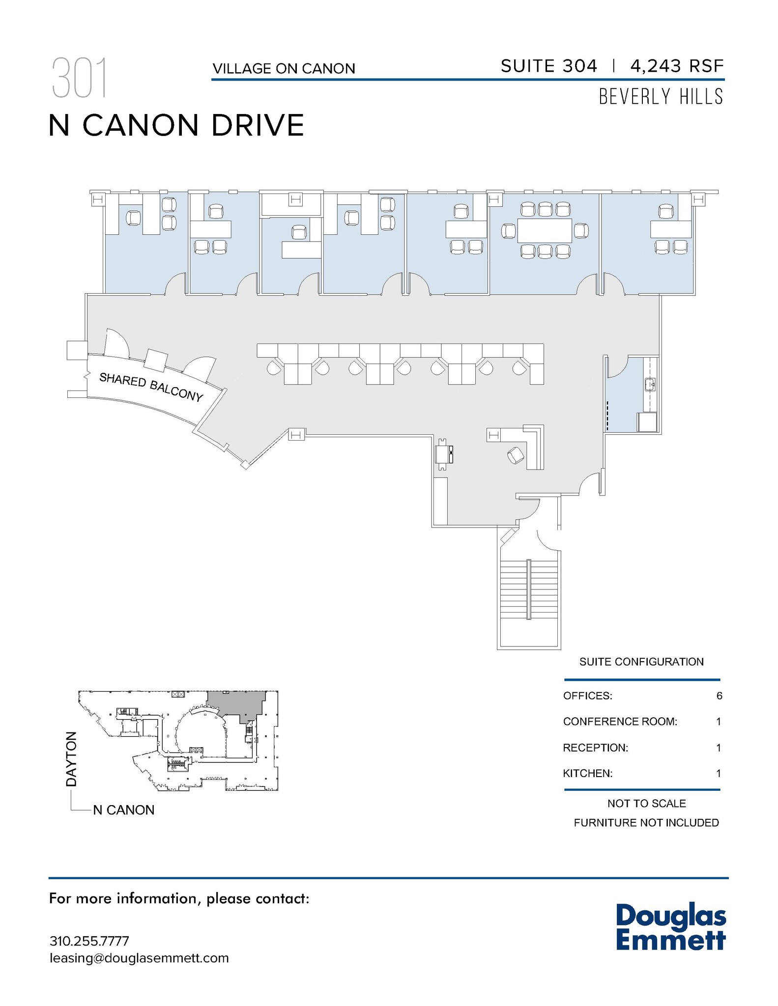 301-333 N Canon Dr, Beverly Hills, CA for lease Floor Plan- Image 1 of 1