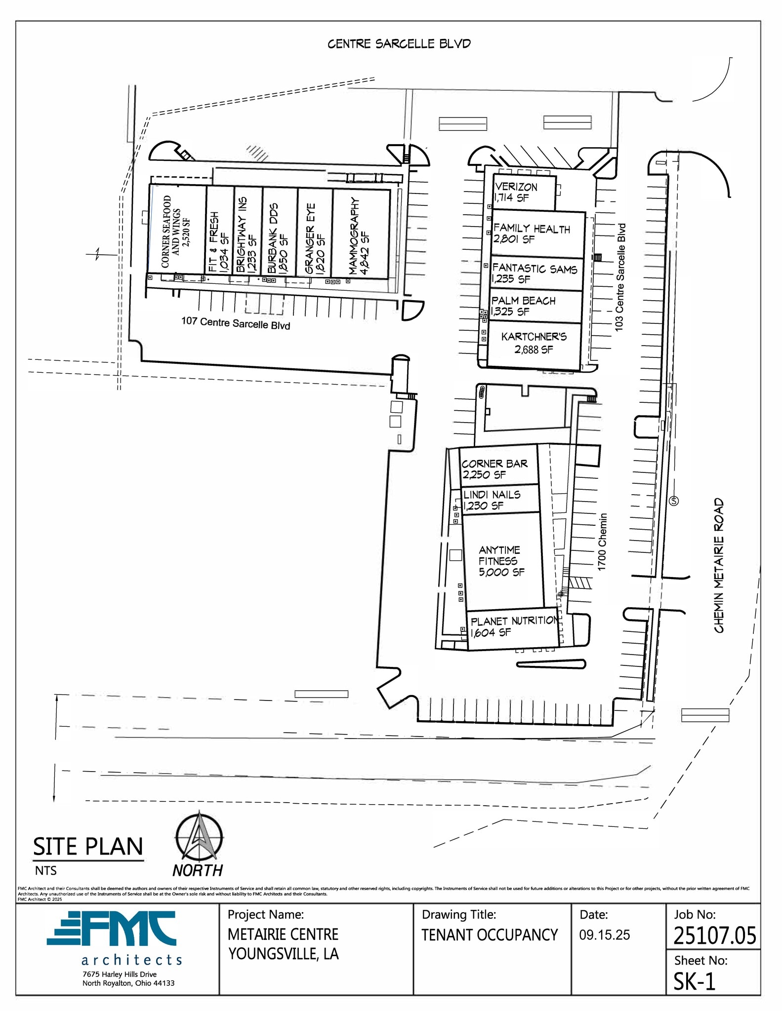 1700 Chemin Metairie Pky, Youngsville, LA for lease Site Plan- Image 1 of 1
