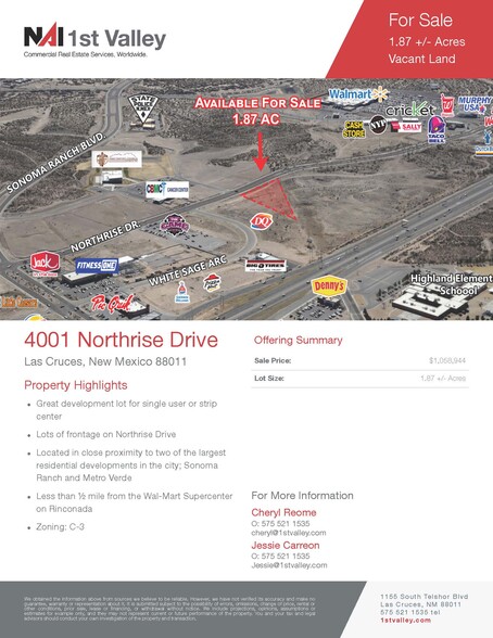 4001 Northrise, Las Cruces, NM for sale - Building Photo - Image 1 of 3