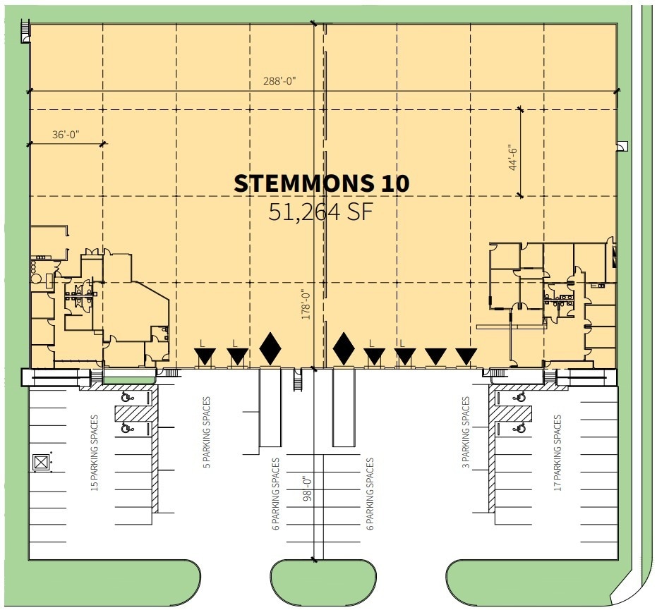 304-308 W Mockingbird Ln, Dallas, TX for lease Floor Plan- Image 1 of 1