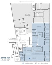 6863 Friars Rd, San Diego, CA for lease Floor Plan- Image 1 of 1