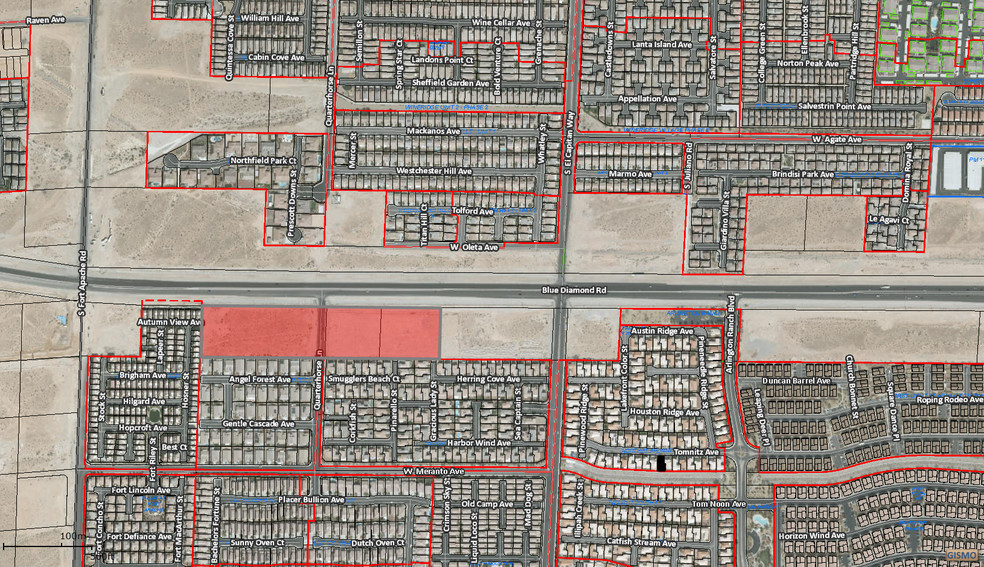 SE Blue Diamond Rd & Quarterhorse Ln, Las Vegas, NV for sale - Building Photo - Image 1 of 1