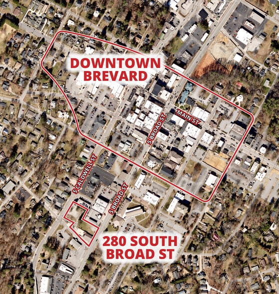 280 S Broad St, Brevard, NC for sale - Building Photo - Image 2 of 12