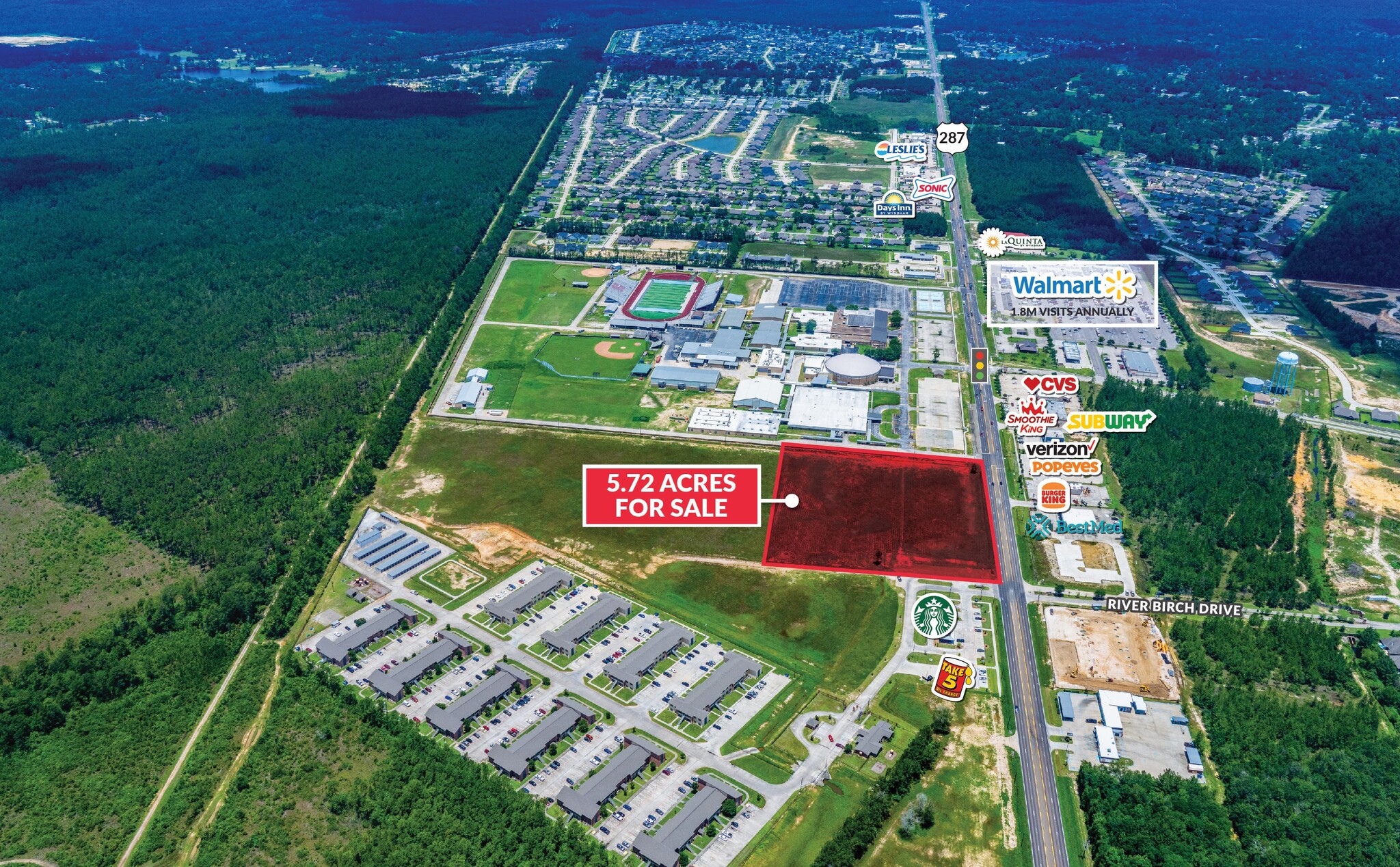 River Birch Dr & Highway 287, Lumberton, TX for sale Building Photo- Image 1 of 4