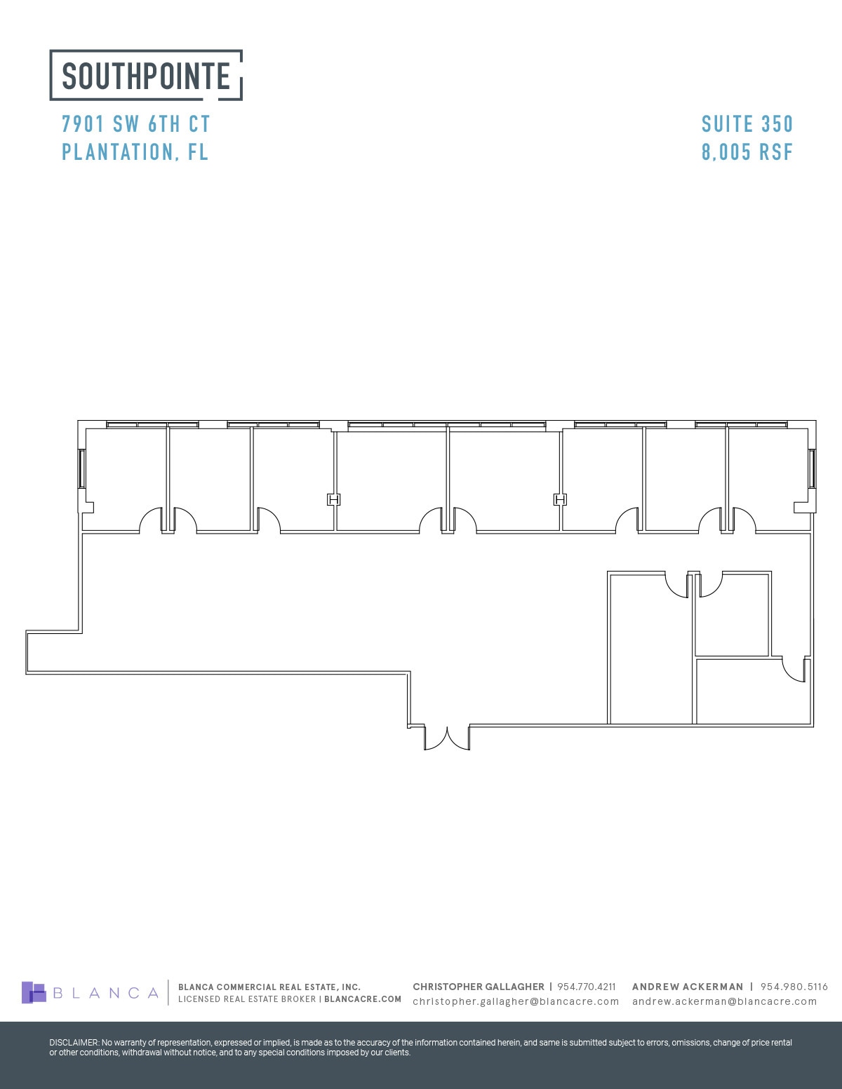 7901 SW 6th Ct, Plantation, FL for lease Floor Plan- Image 1 of 1