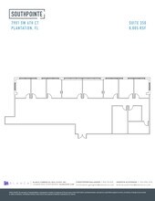 7901 SW 6th Ct, Plantation, FL for lease Floor Plan- Image 1 of 1