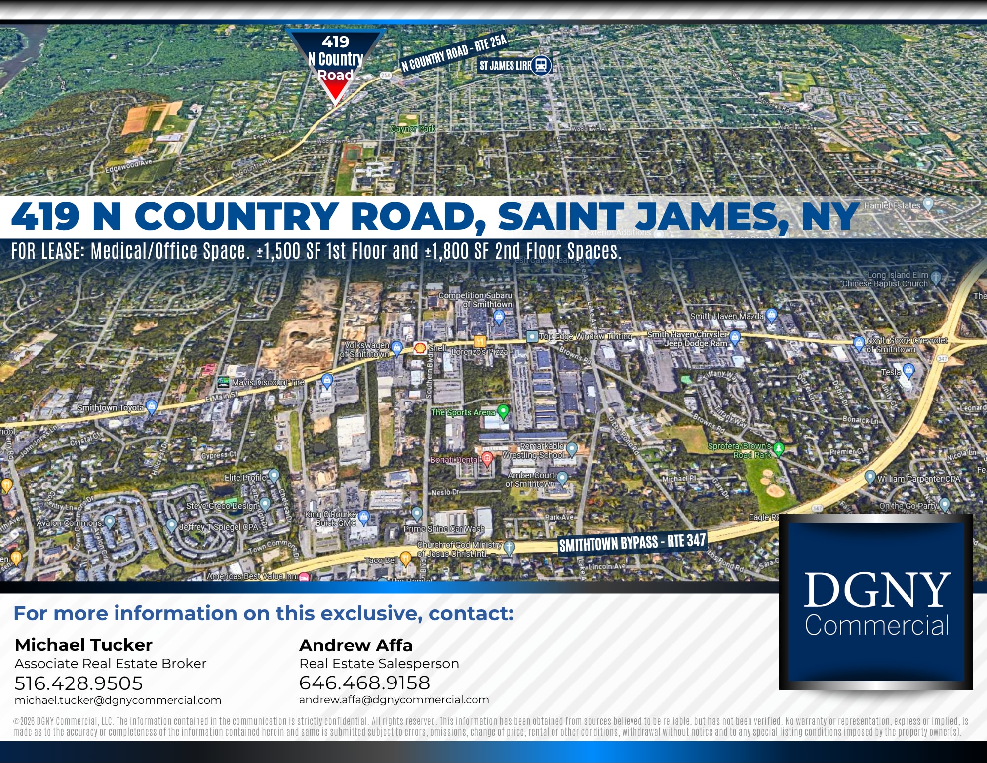 419 N Country Rd, Saint James, NY for lease Interior Photo- Image 1 of 3